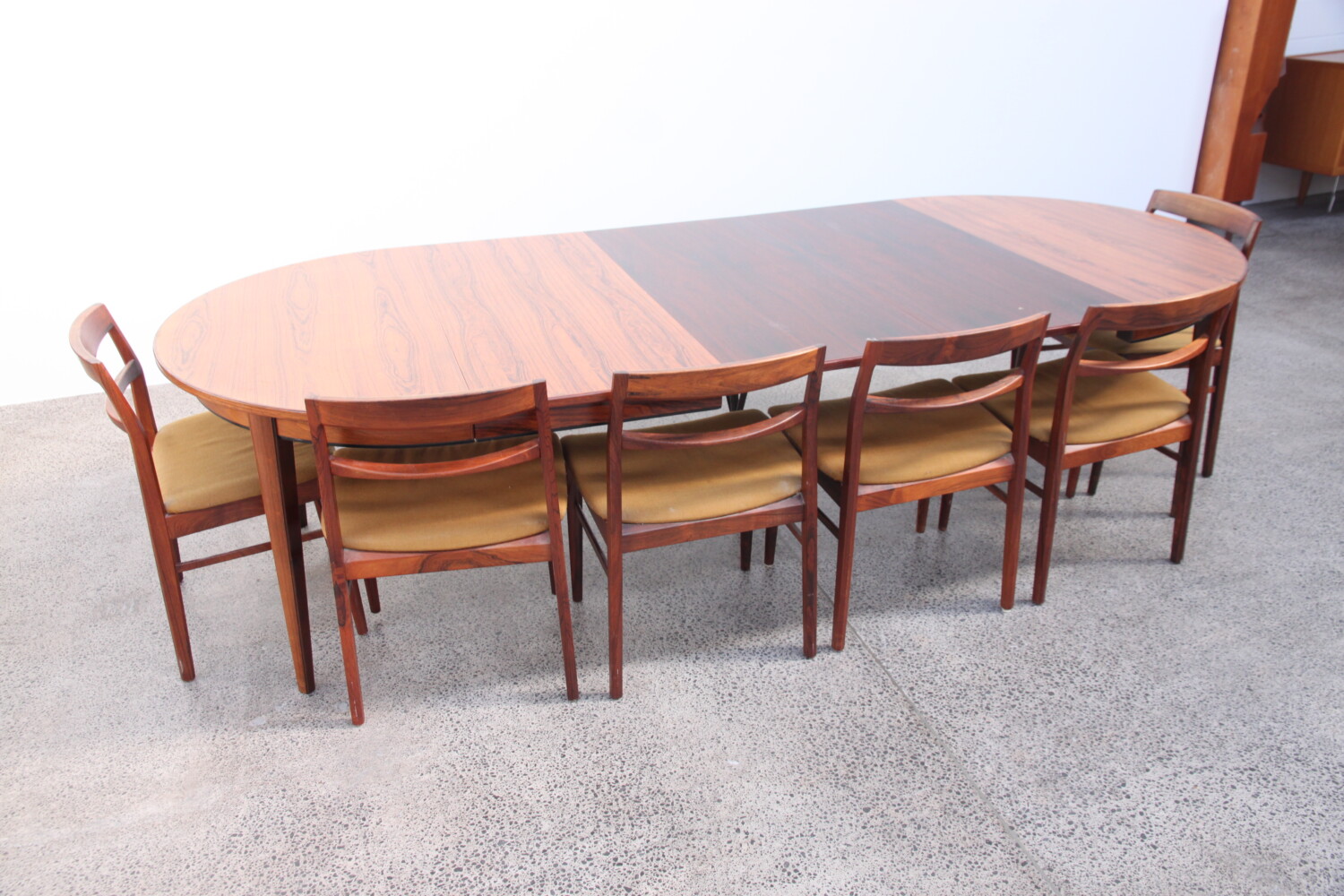 Rosewood Extendable Table by Gunni Omann