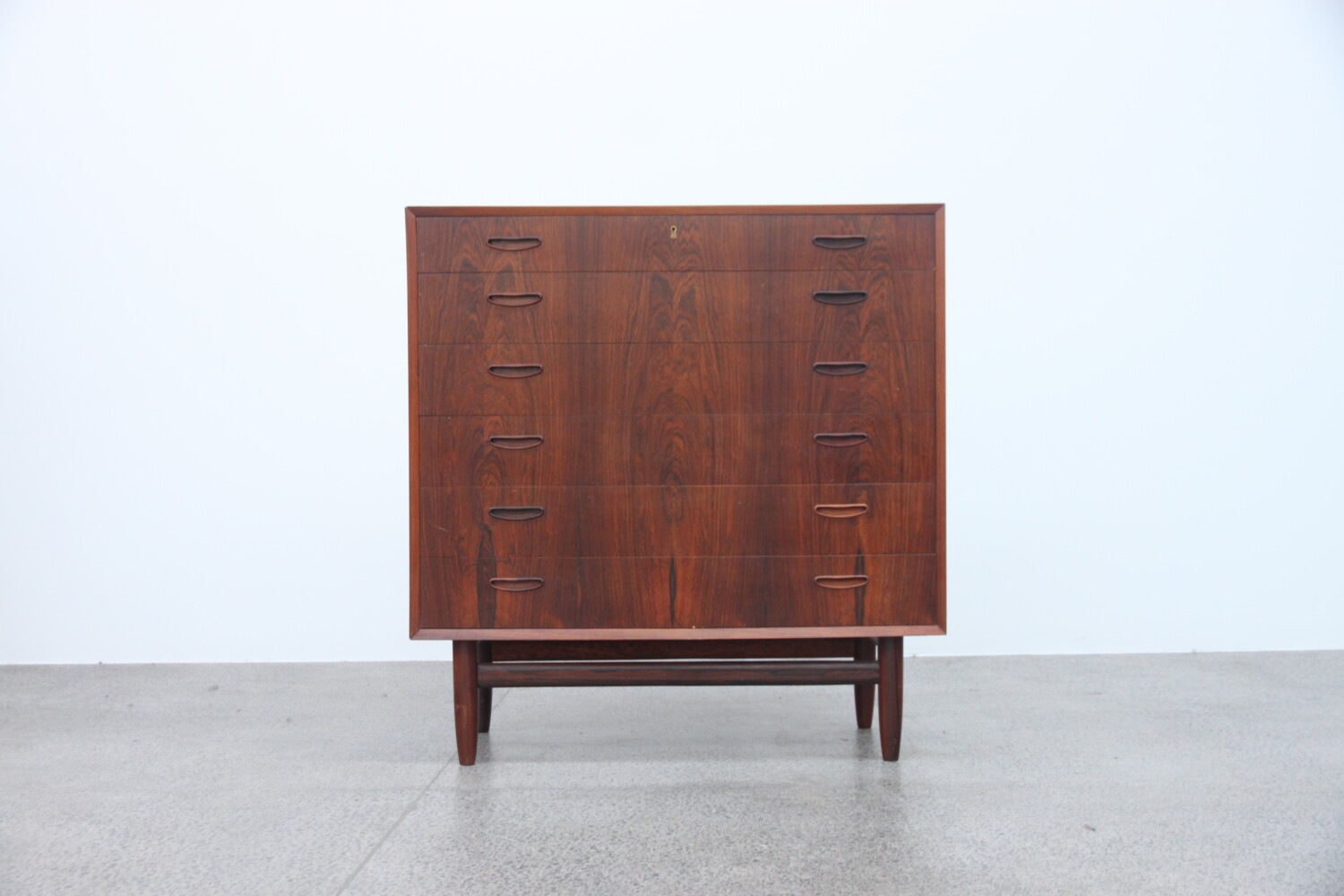 Rosewood Bow Front  Drawers
