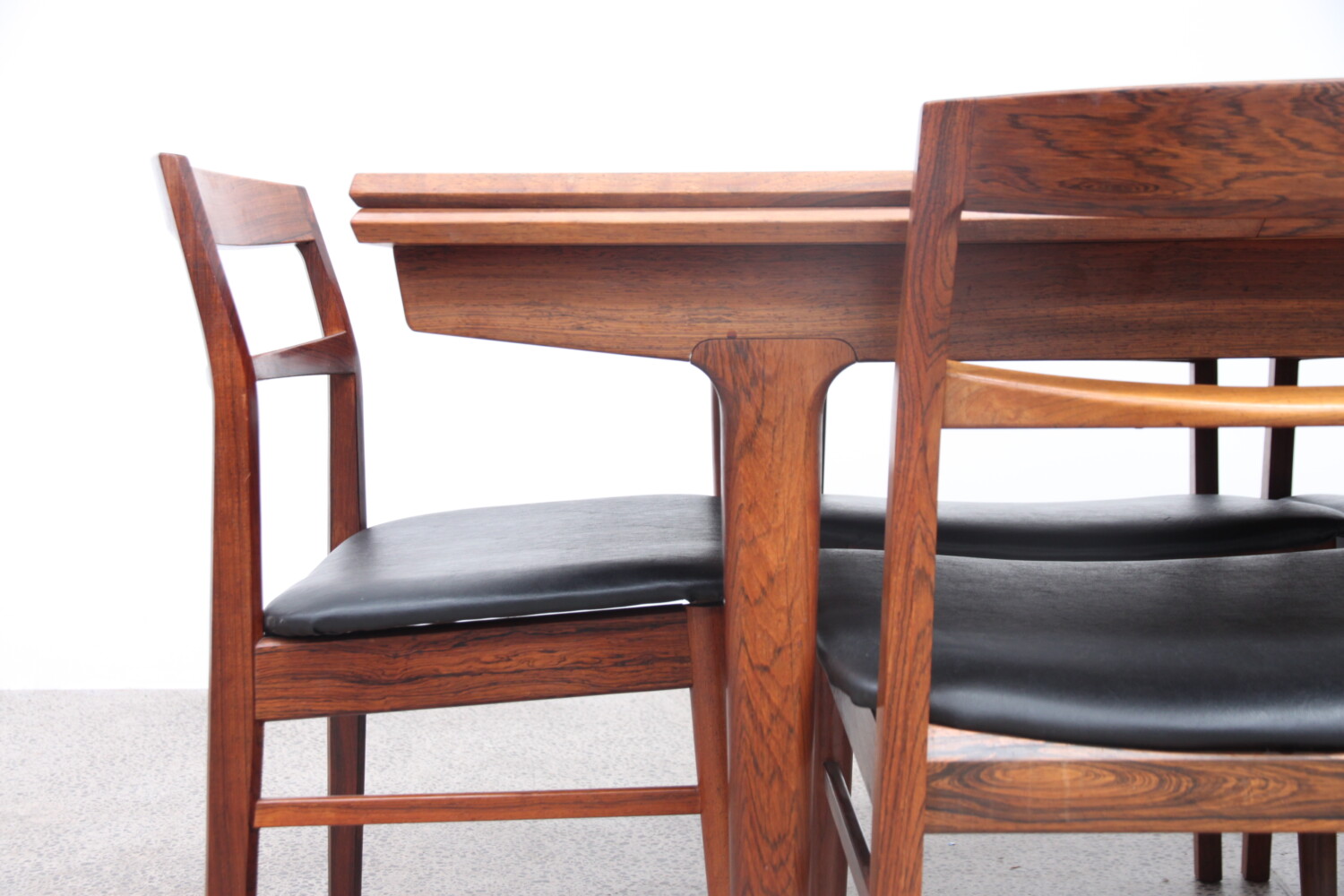 Rosewood Dining Chairs by Henning Kjaernulf