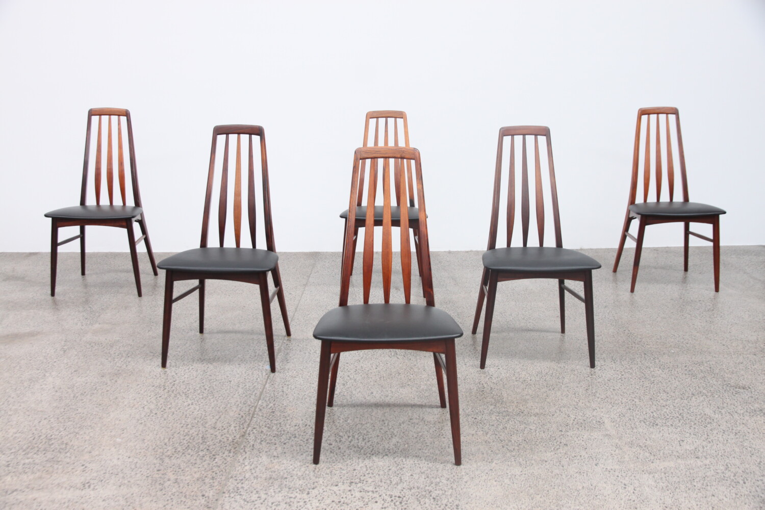 High Back Dining Chairs by Niels Koefoed