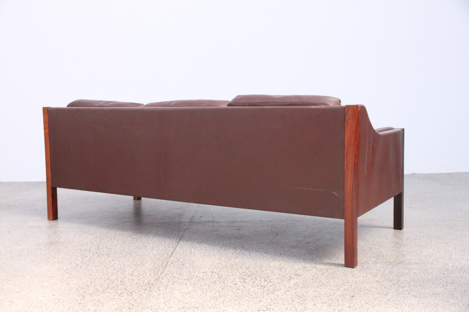 Leather Sofa by Poul Volter