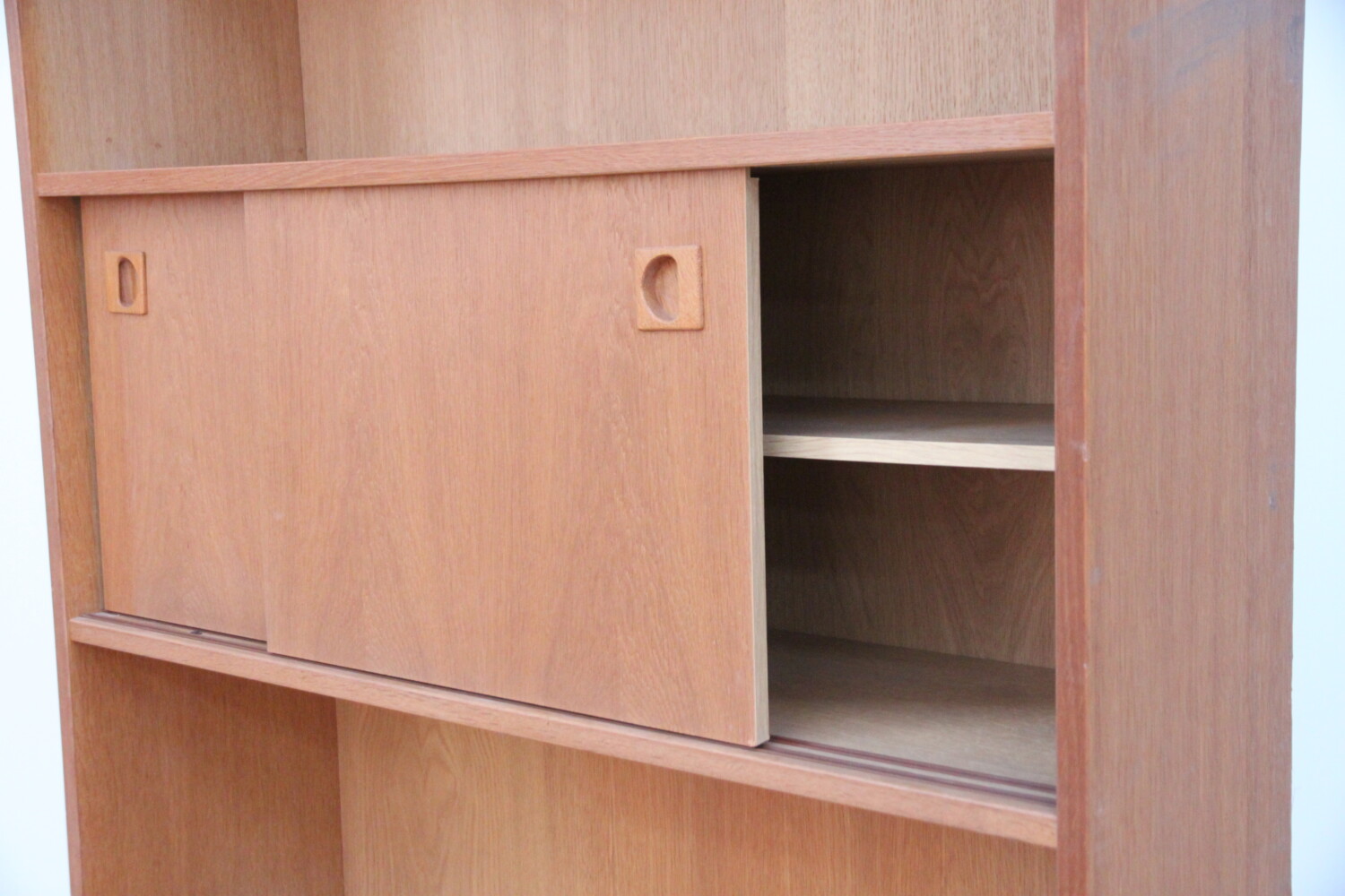 Oak Bookcase with drawers