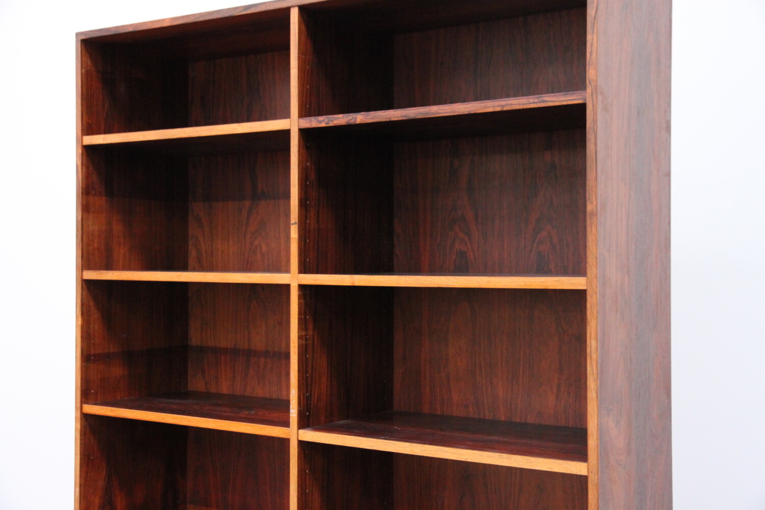 Rosewood Bookcase with Cupboard