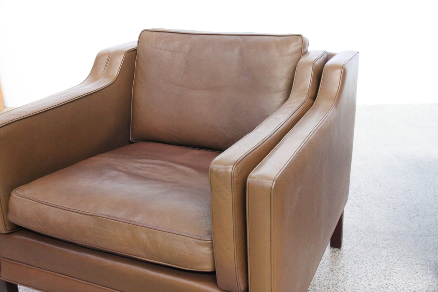Pair of Leather Armchairs sold