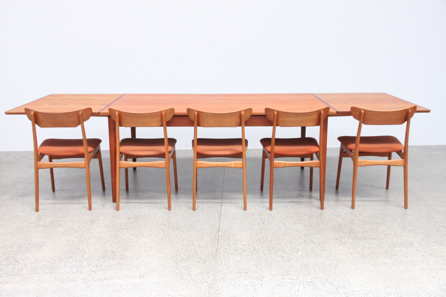Large Teak Table by Niels Moller