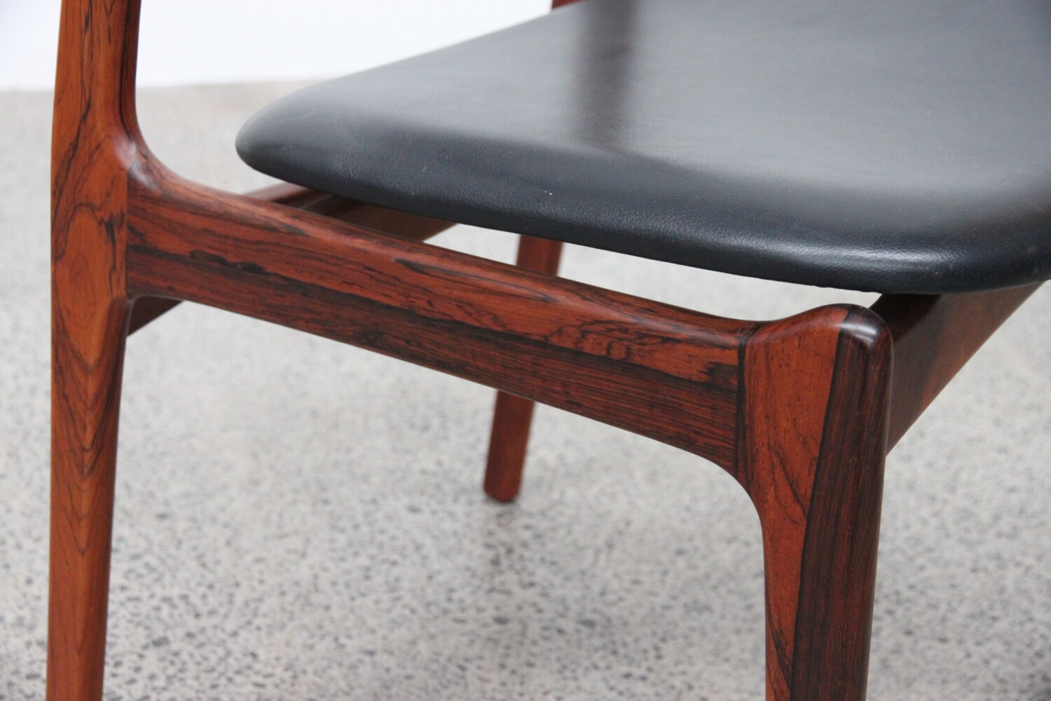 Dining Chairs by P.E Jorgensen Rosewood and Leather sold