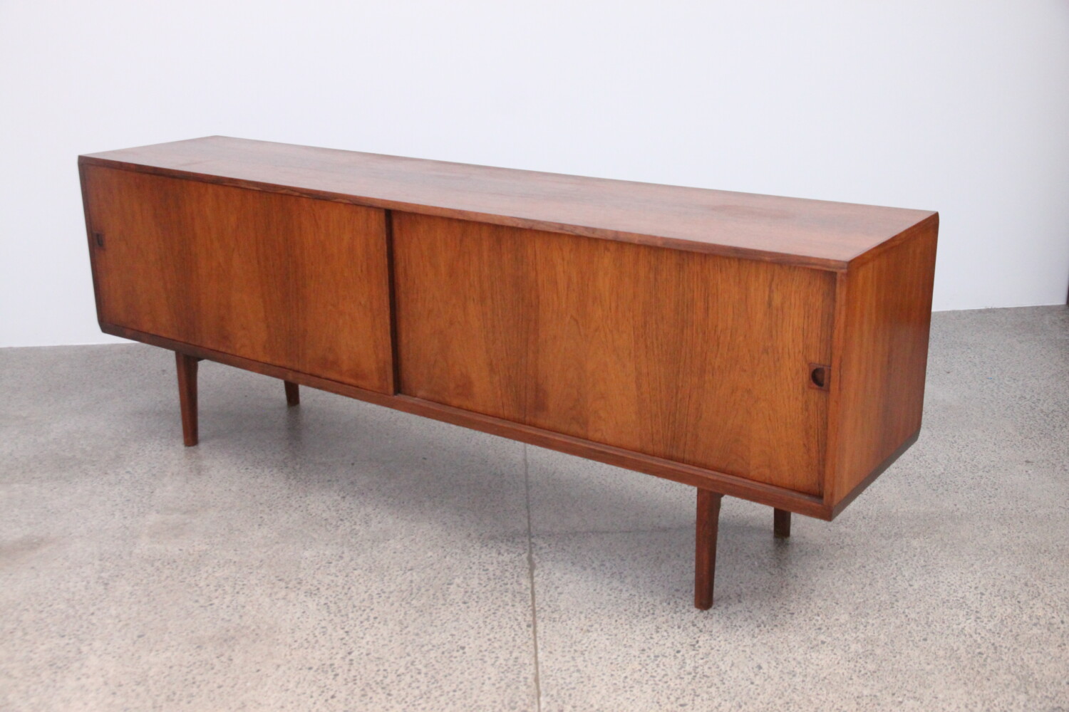 Long Rosewood Sideboard by Brouer
