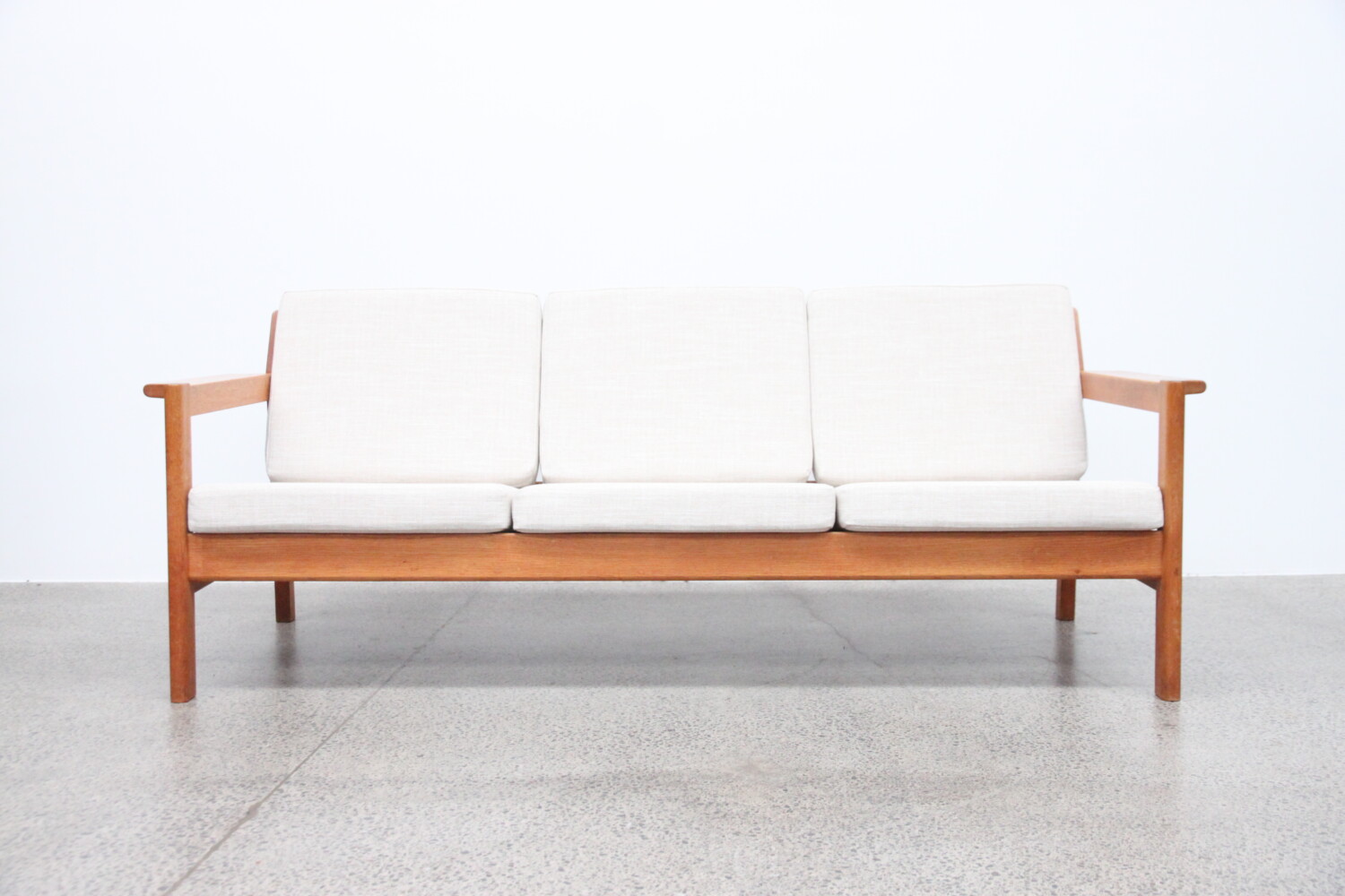 Oak Sofa by Borge Mogensen