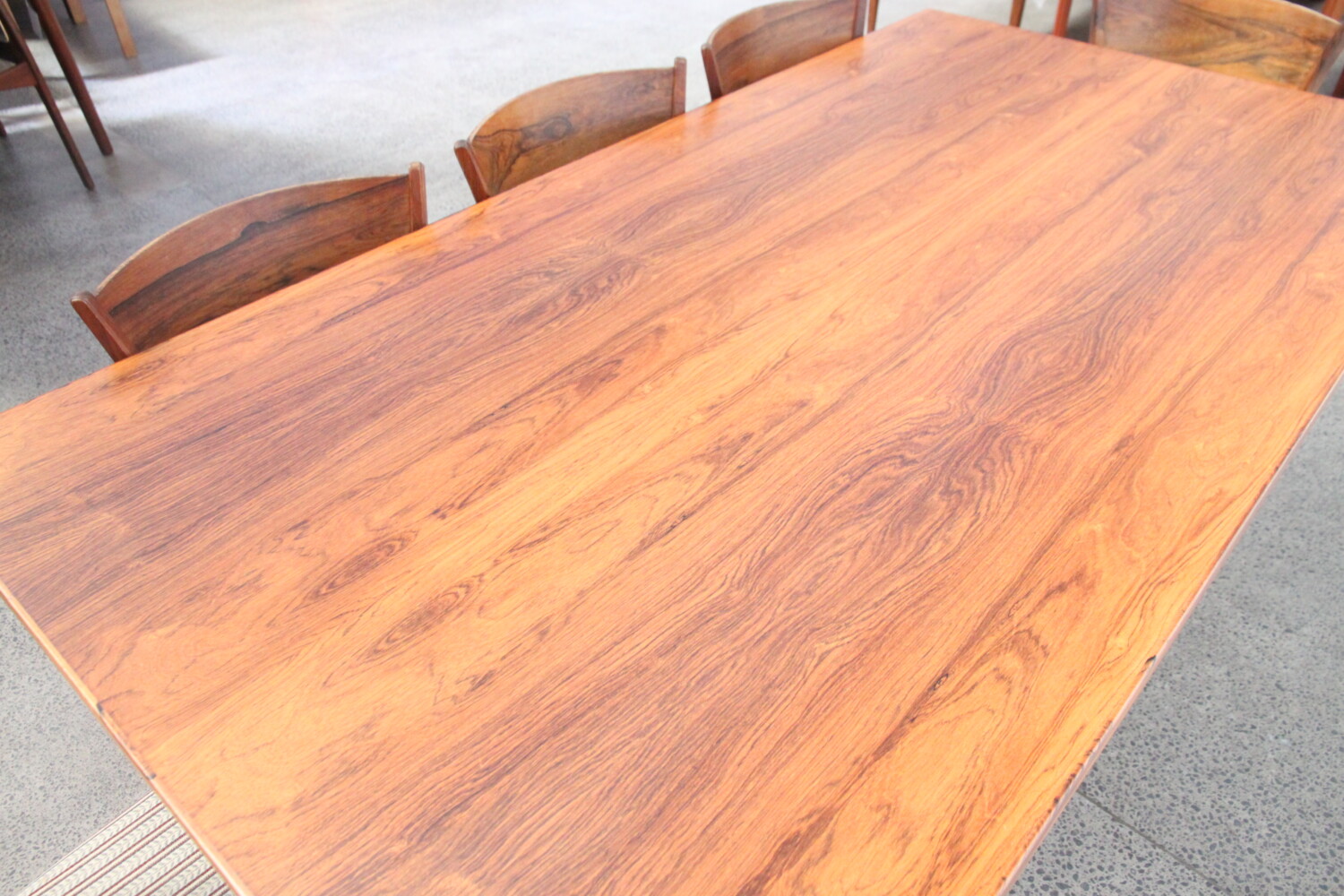 Rosewood Large Fixed Length Dining Table