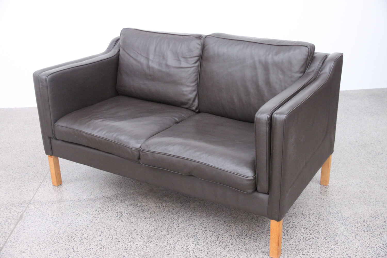 Pair of Leather Sofas