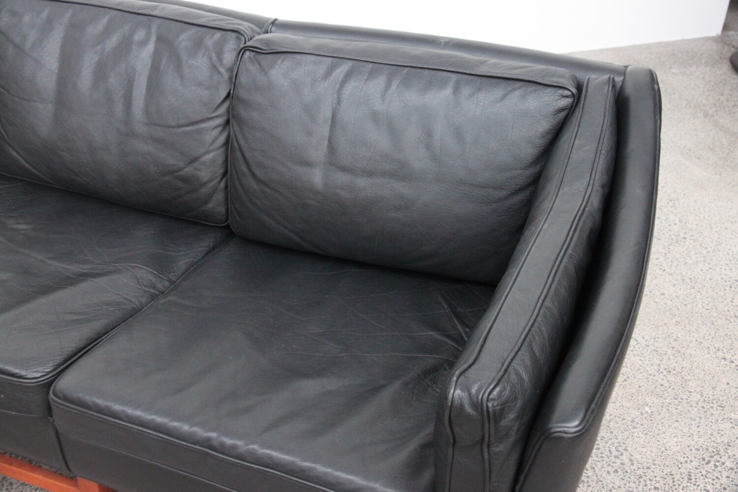 Black Sofa by Grandt Mobelfabrik sold