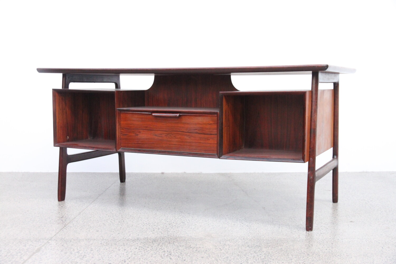 Rosewood Desk by Gunni Omann model 75 sold