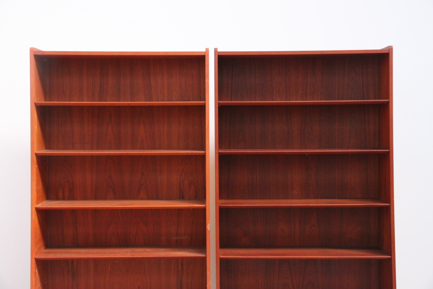 A Pair of Teak Bookcases by Bornholm Mobelfabrik