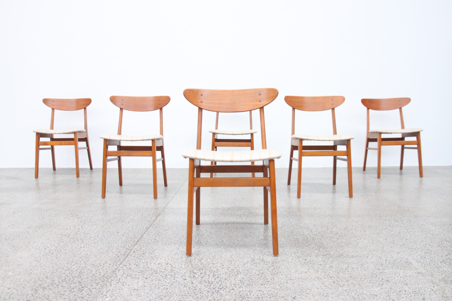 Danish Dining Chairs by Farstrup