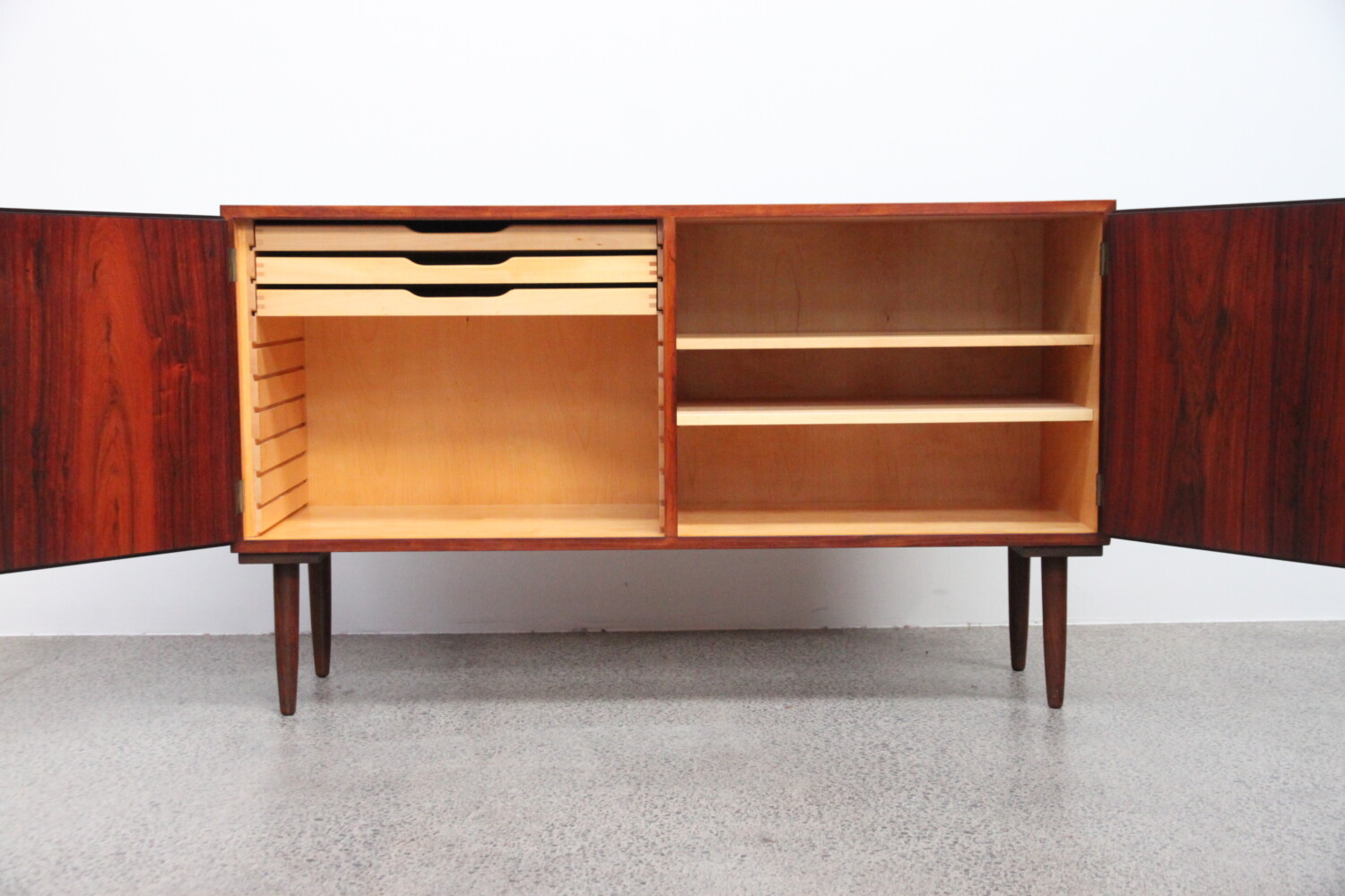 Sideboard by Poul Hundevad With Key