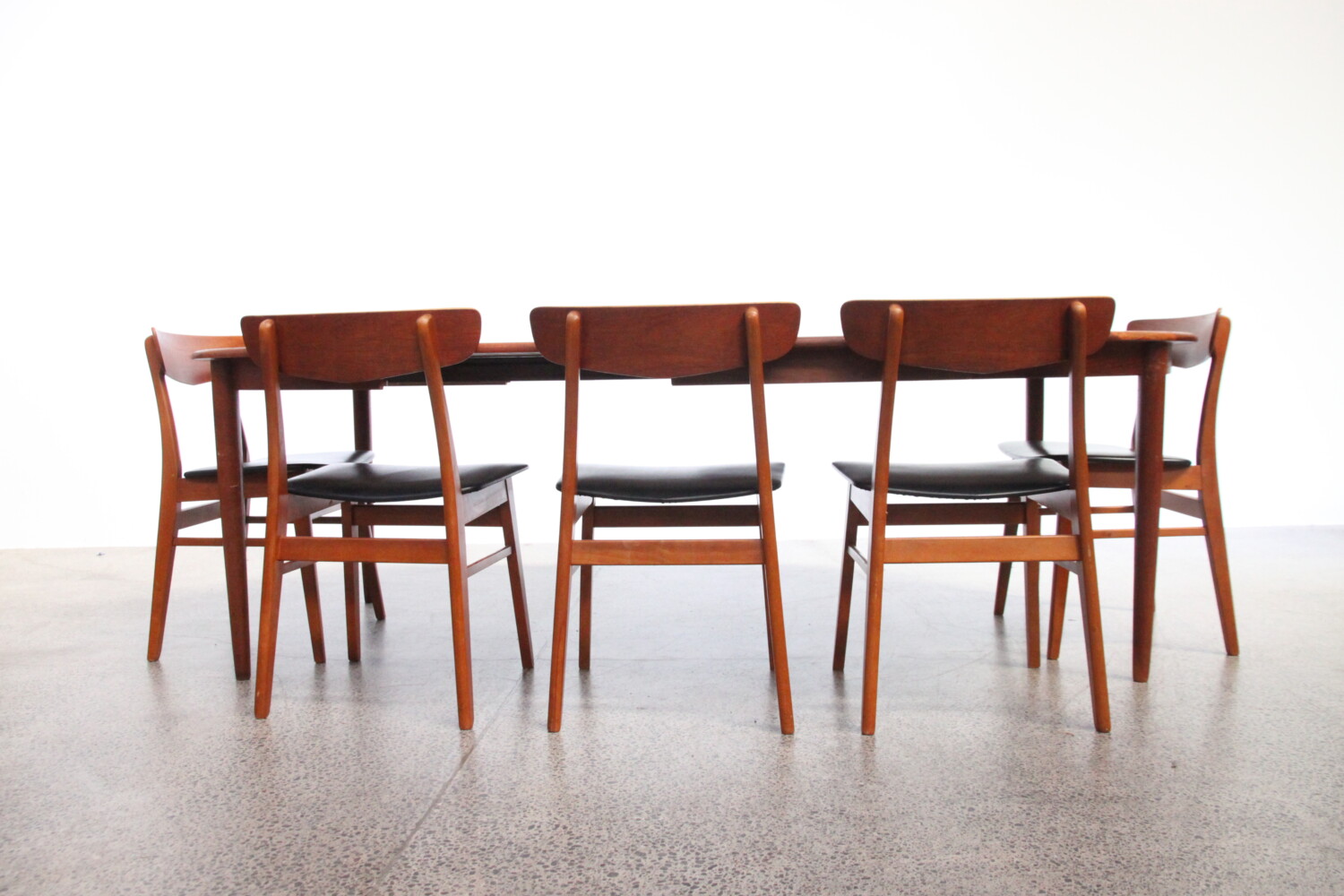 Teak Dining Chairs by Farstrup x6