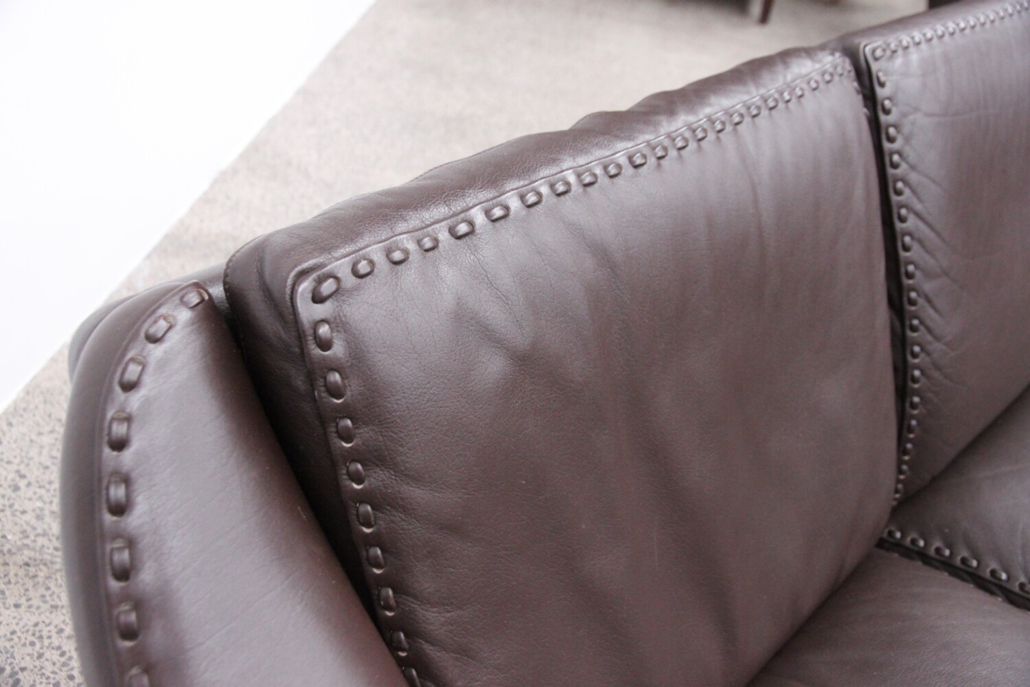 Matador Brown Leather Sofa