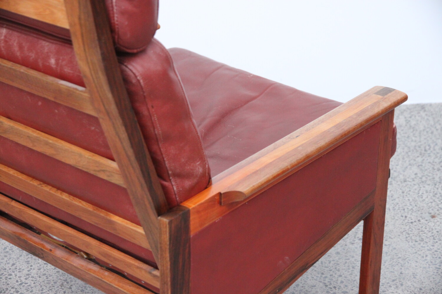 Leather Armchair by Illum Wikkelso