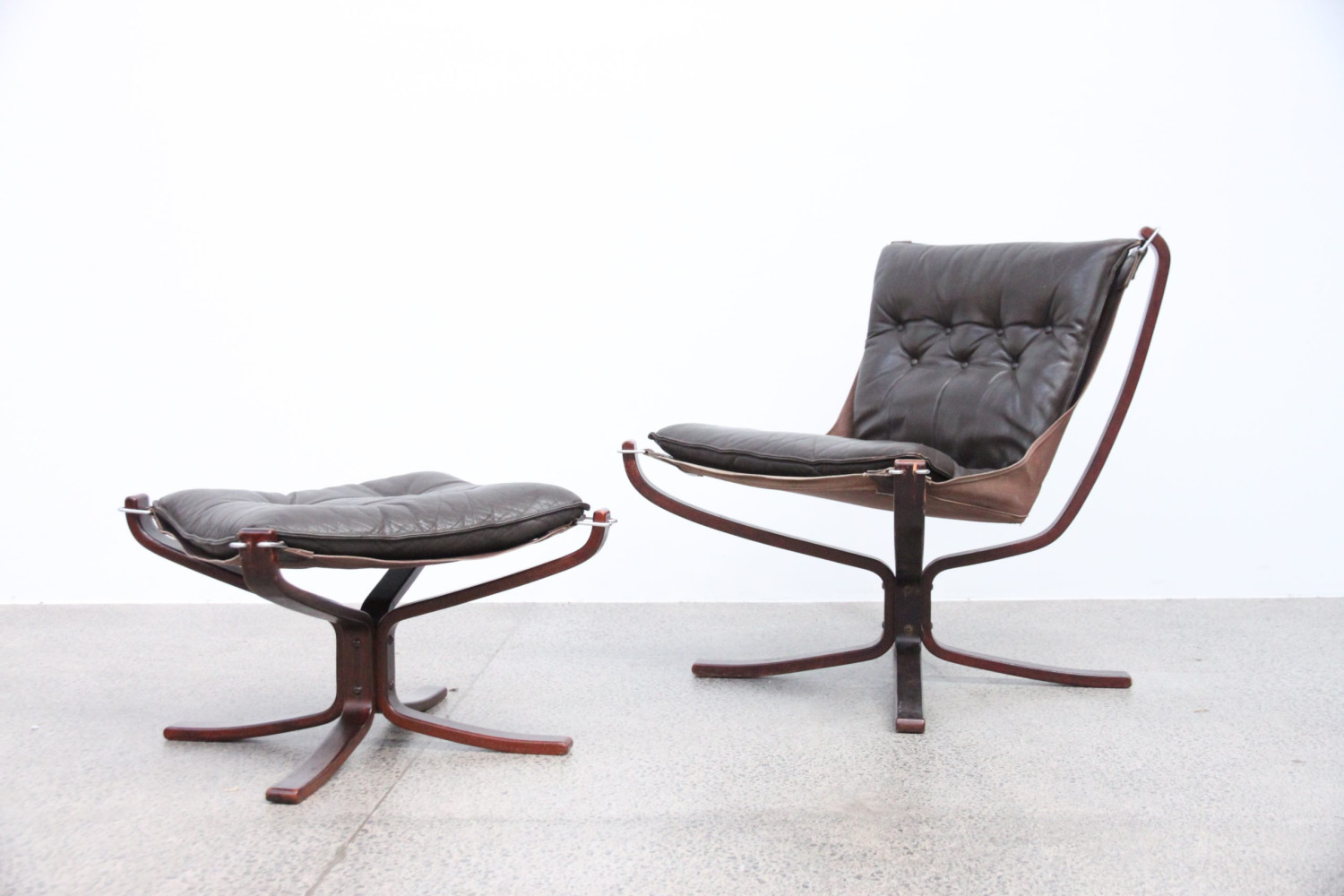 Falcon Chair & Footstool