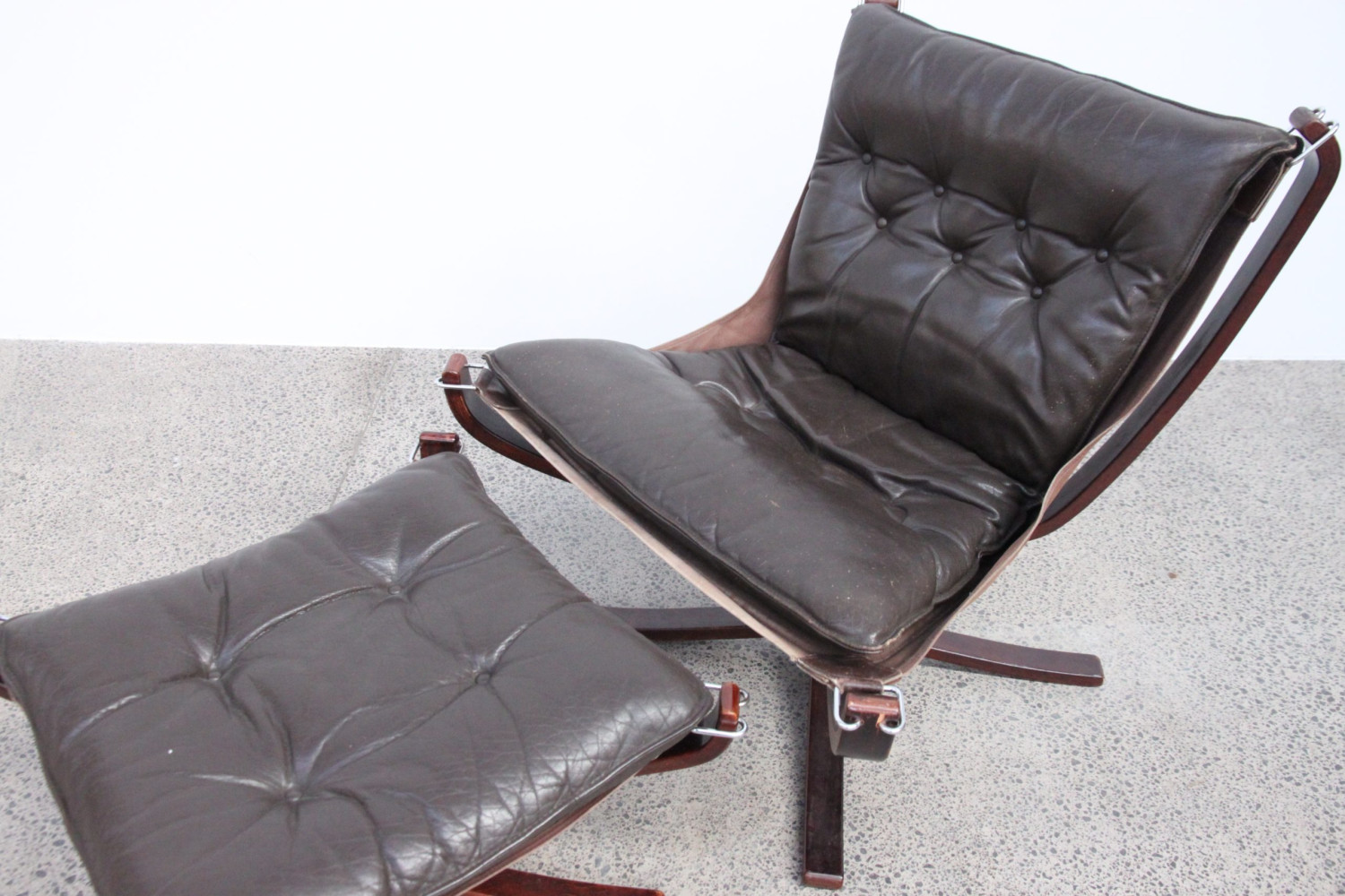 Falcon Chair & Footstool
