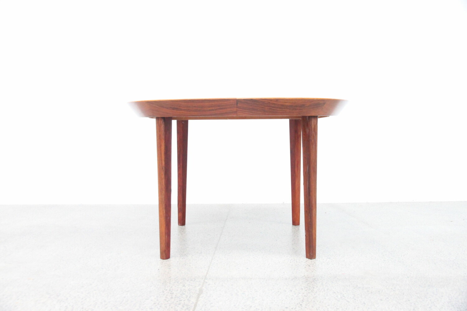 Round Extendable Table by Ole Hald
