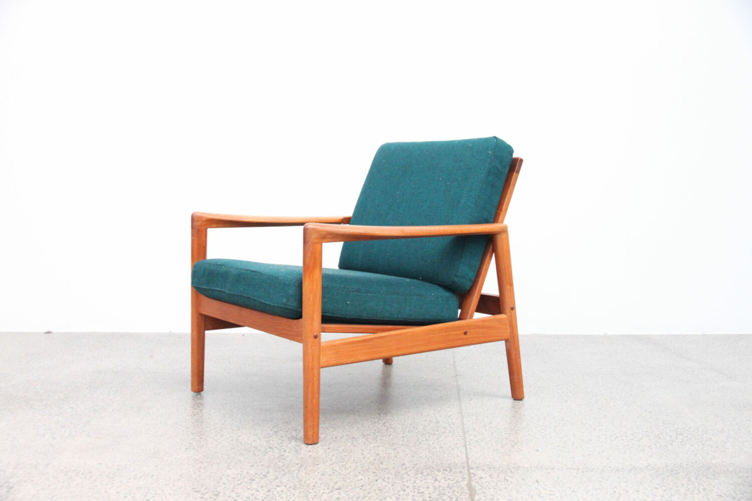 Armchair by Hans Olsen in Teak