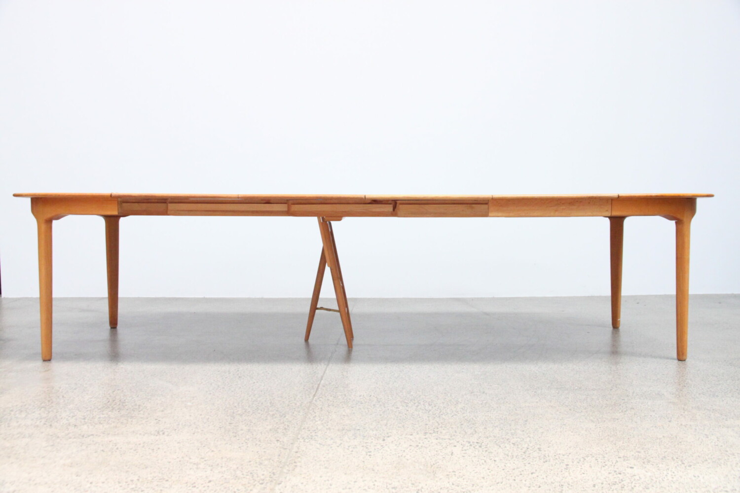 XL Oak Dining Table by Henning Kjaernulf