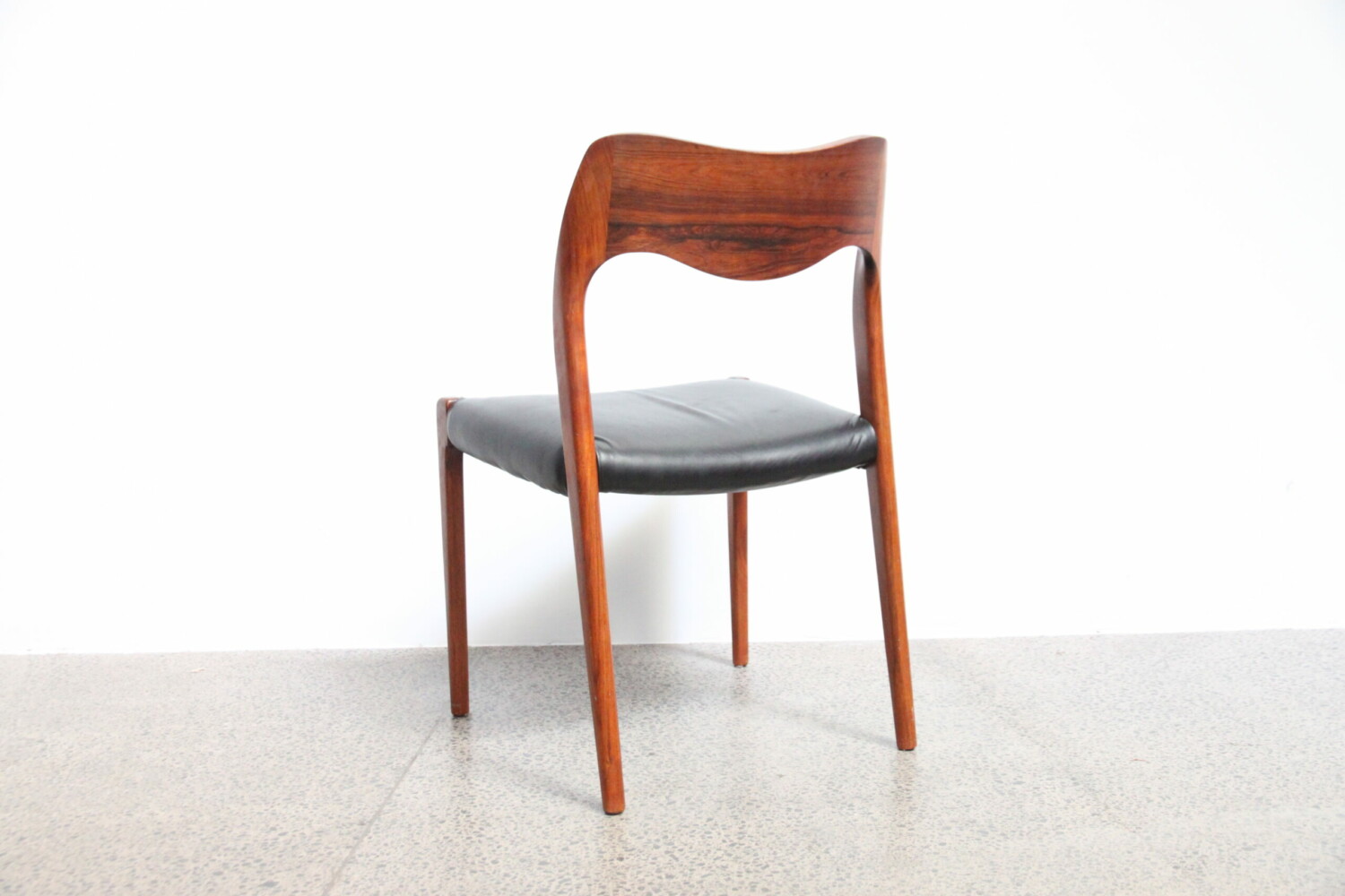 X8 Dining Chairs by Niels Moller Model 71 with Leather