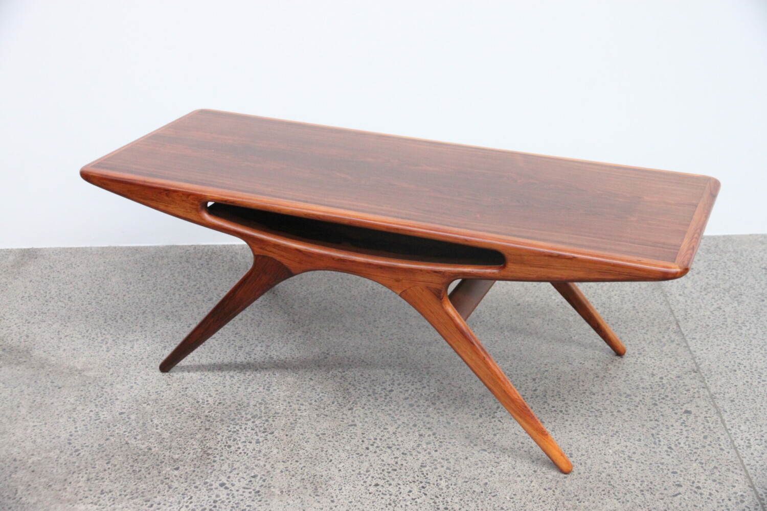 Rare ‘Smile’ Coffee Table by Johannes Andersen