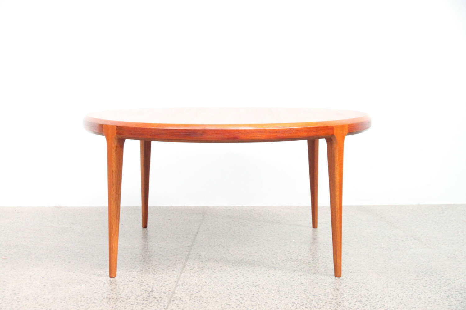 Round coffee table by Johannes Anderson