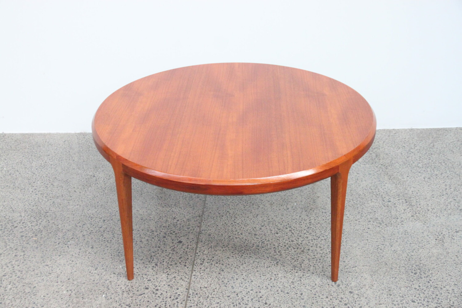 Round coffee table by Johannes Anderson