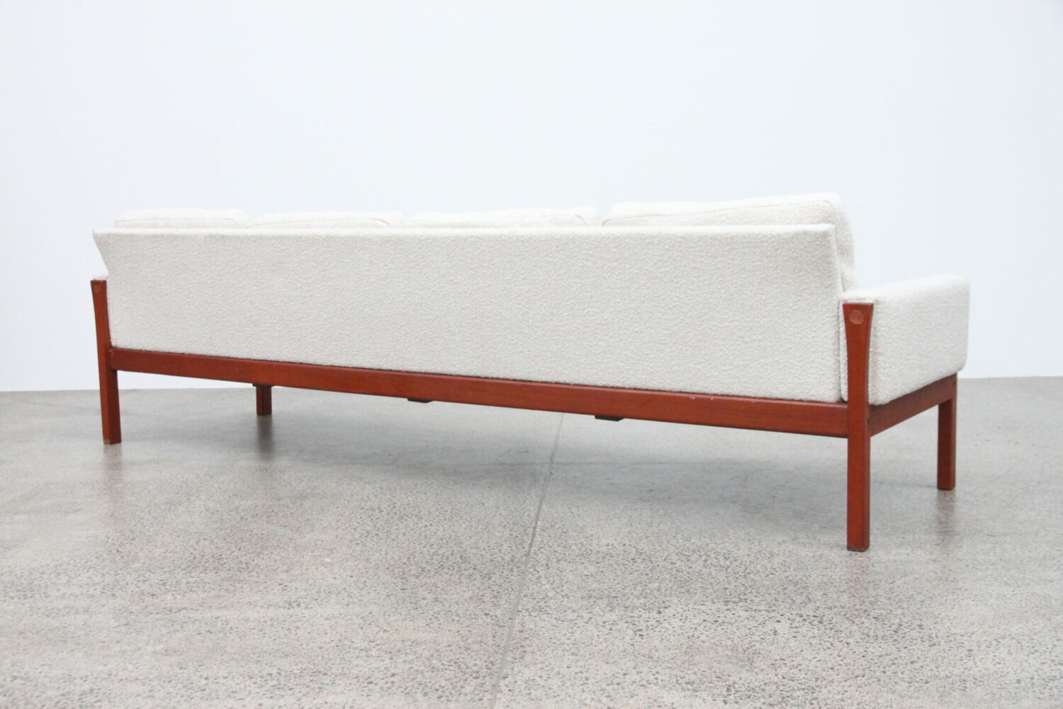 4 Seater Sofa by Hans Wegner in Boucle