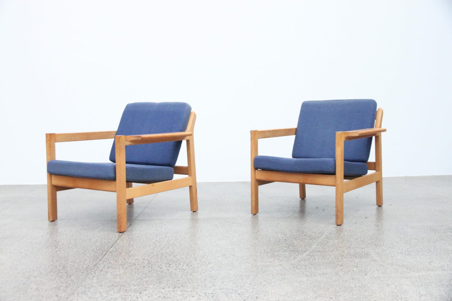Armchairs by Borge Mogensen in Oak