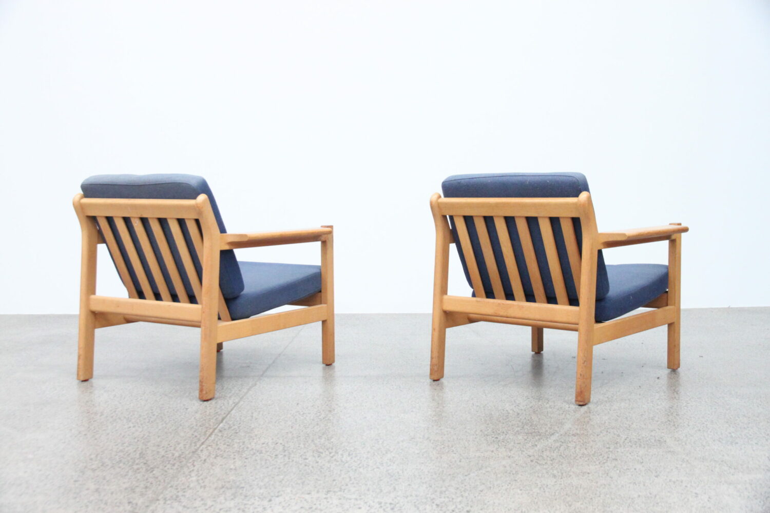 Armchairs by Borge Mogensen in Oak