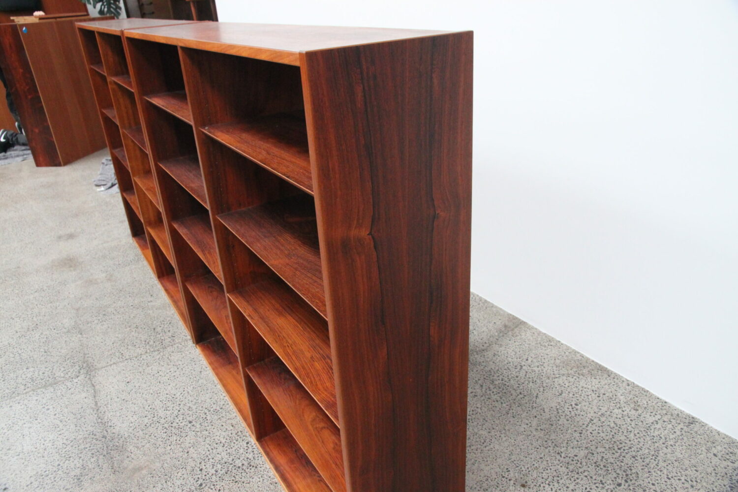 Bookcases x2 by Poul Hundevad