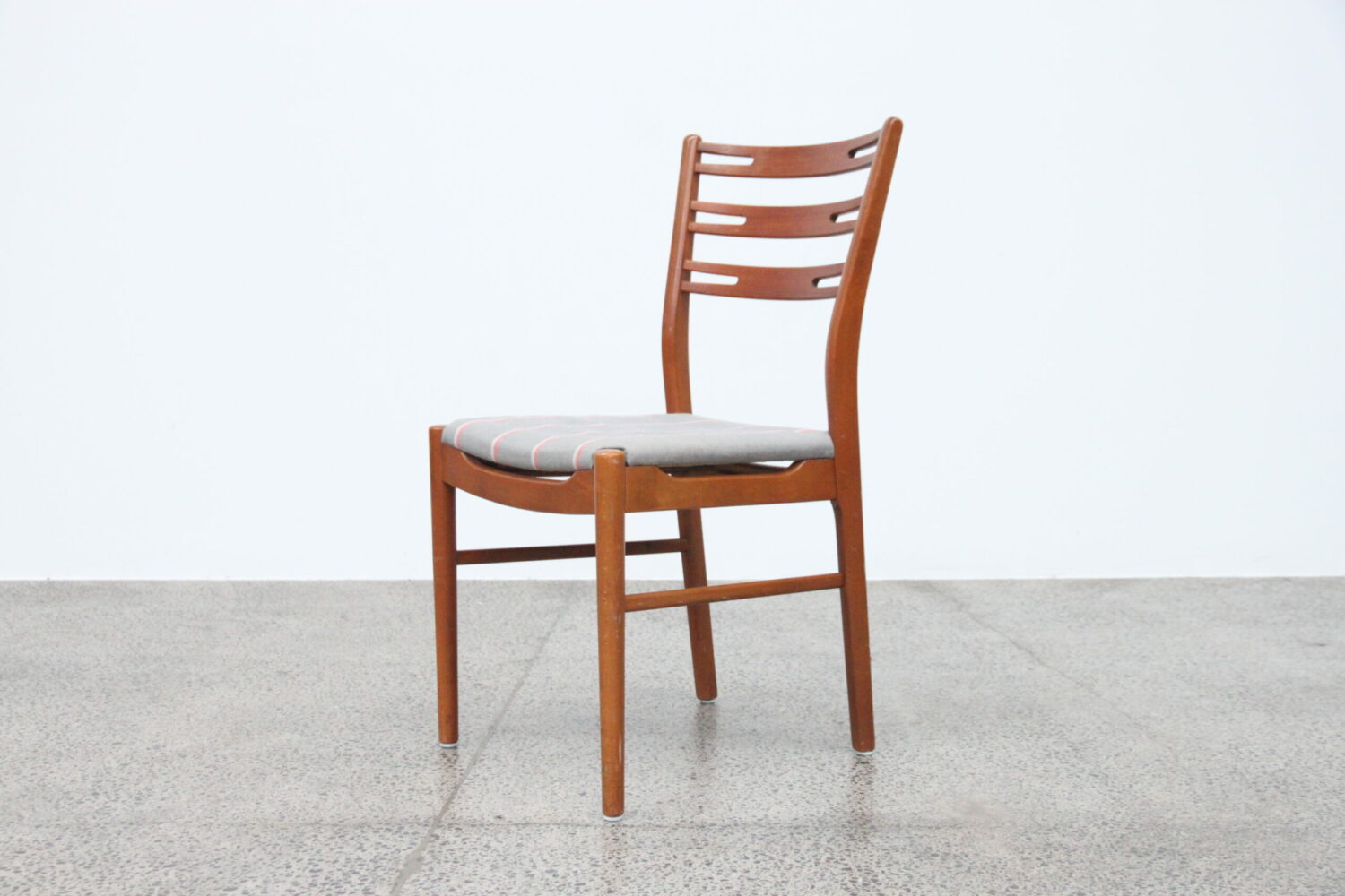 Danish Ladder Back Dining Chairs by Farstrup