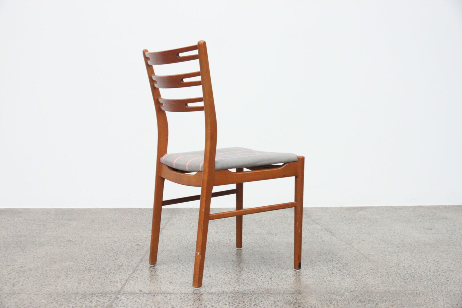 Danish Ladder Back Dining Chairs by Farstrup