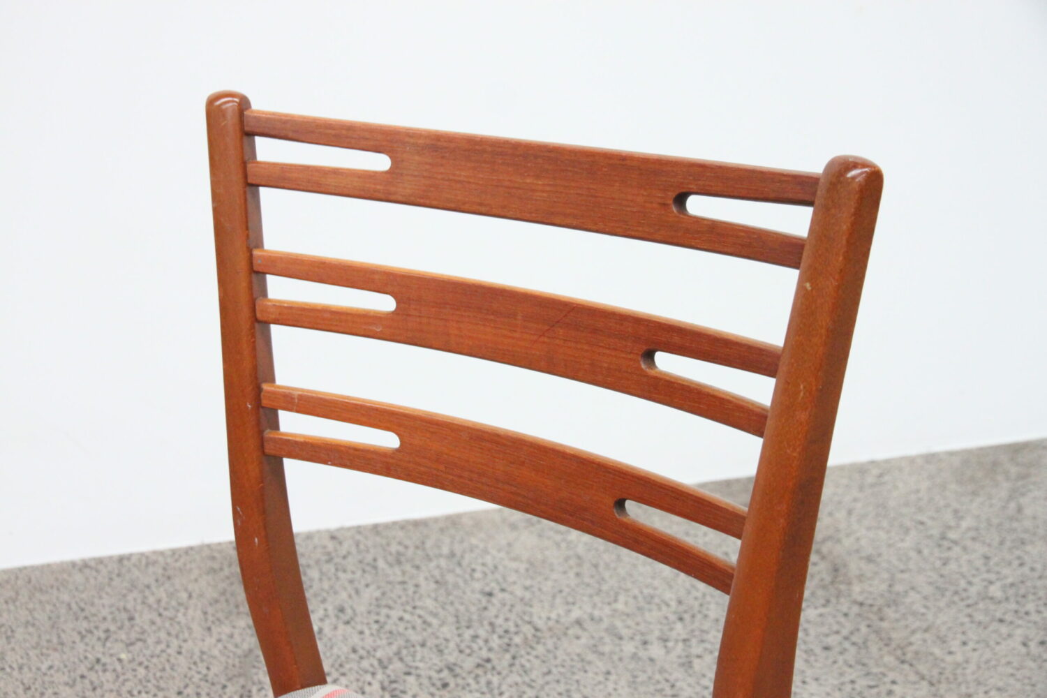Danish Ladder Back Dining Chairs by Farstrup
