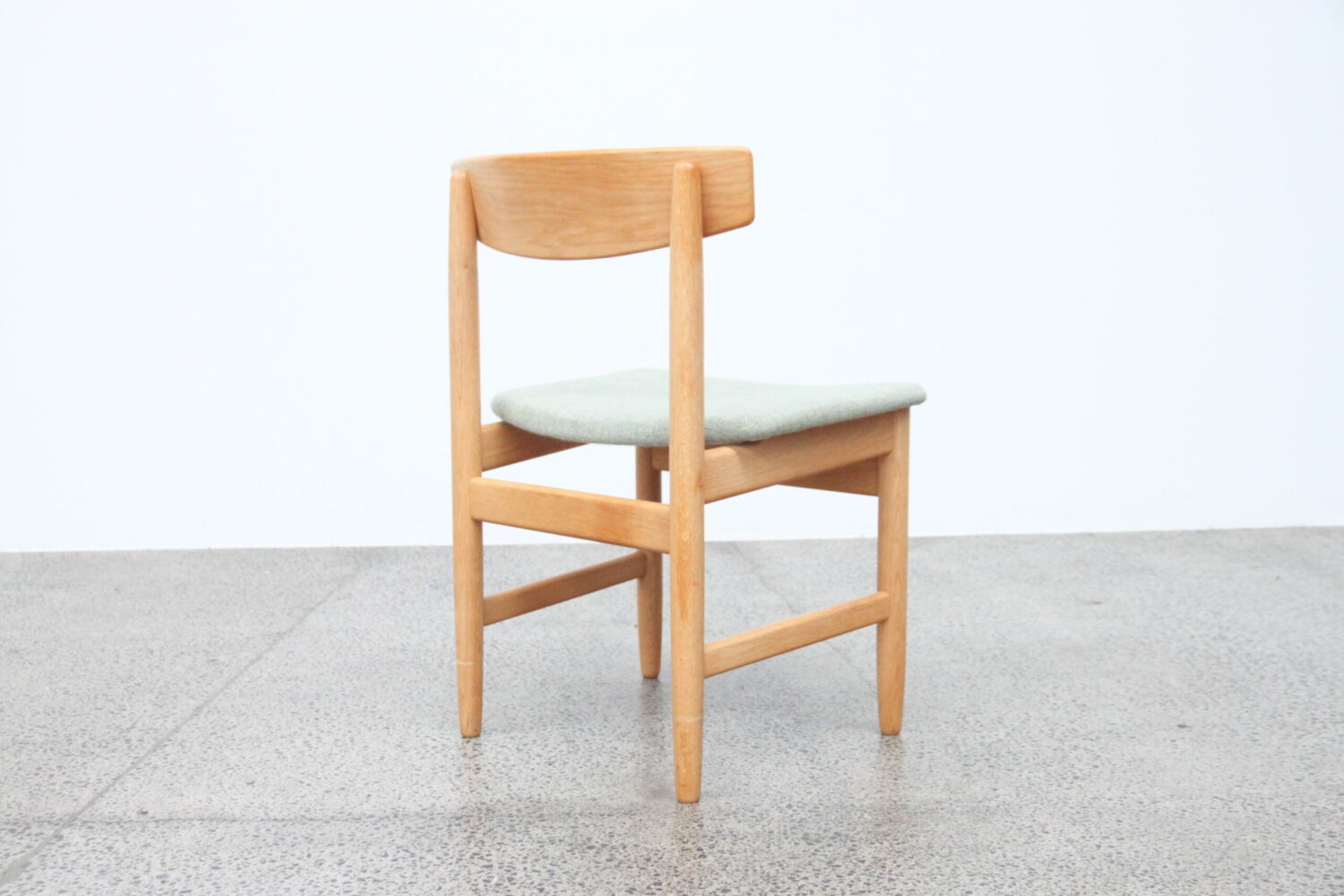 Oak Dining Chairs by Borge Mogensen