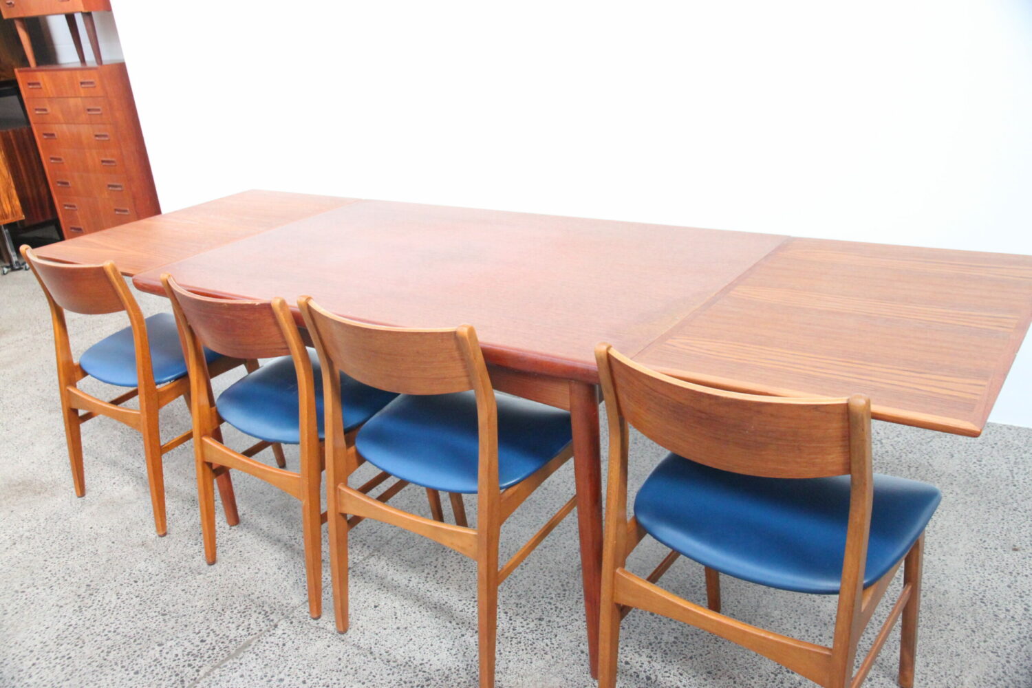 Danish Teak Dining Table by Skovby