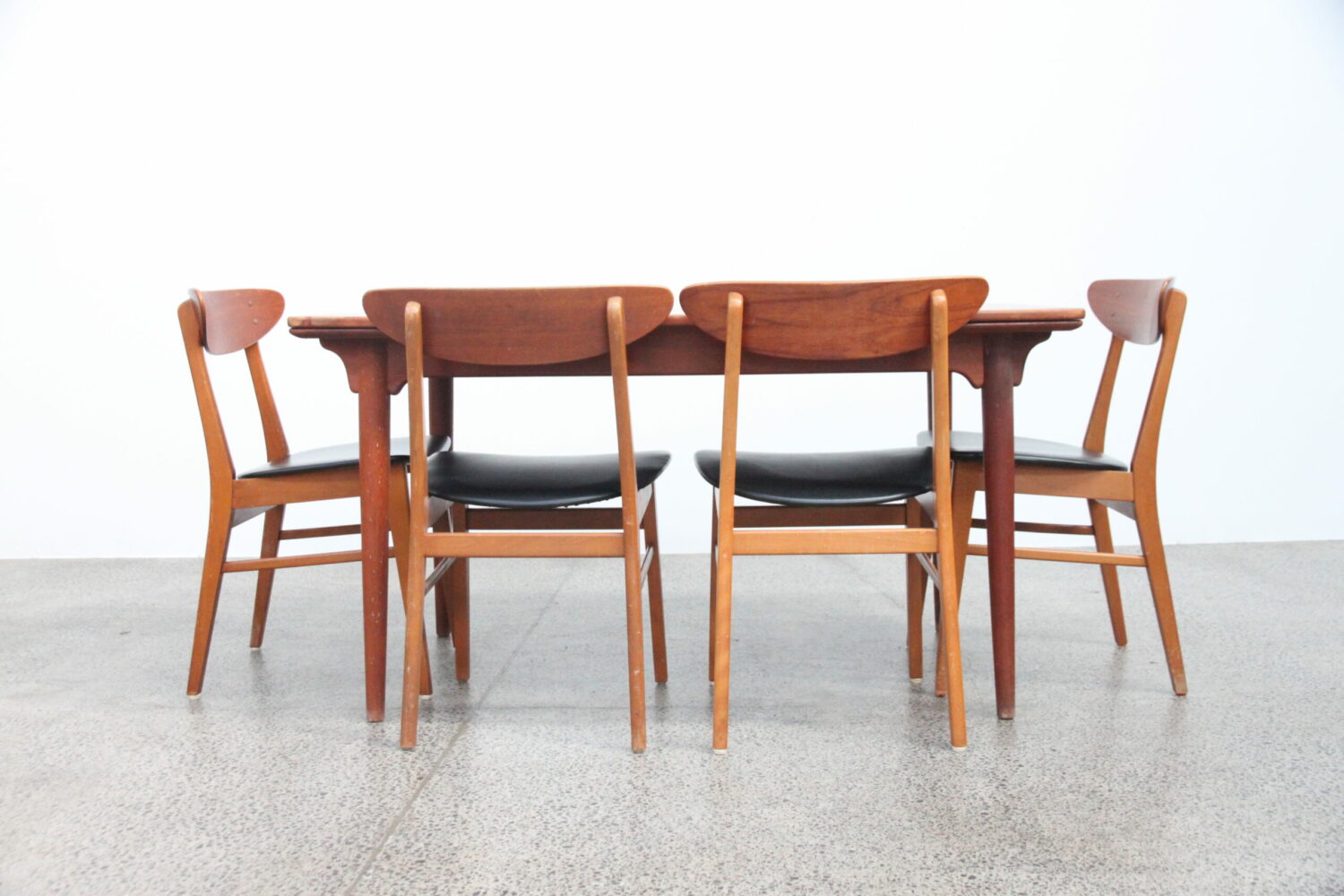 Danish Extendable Table by Omann Jun