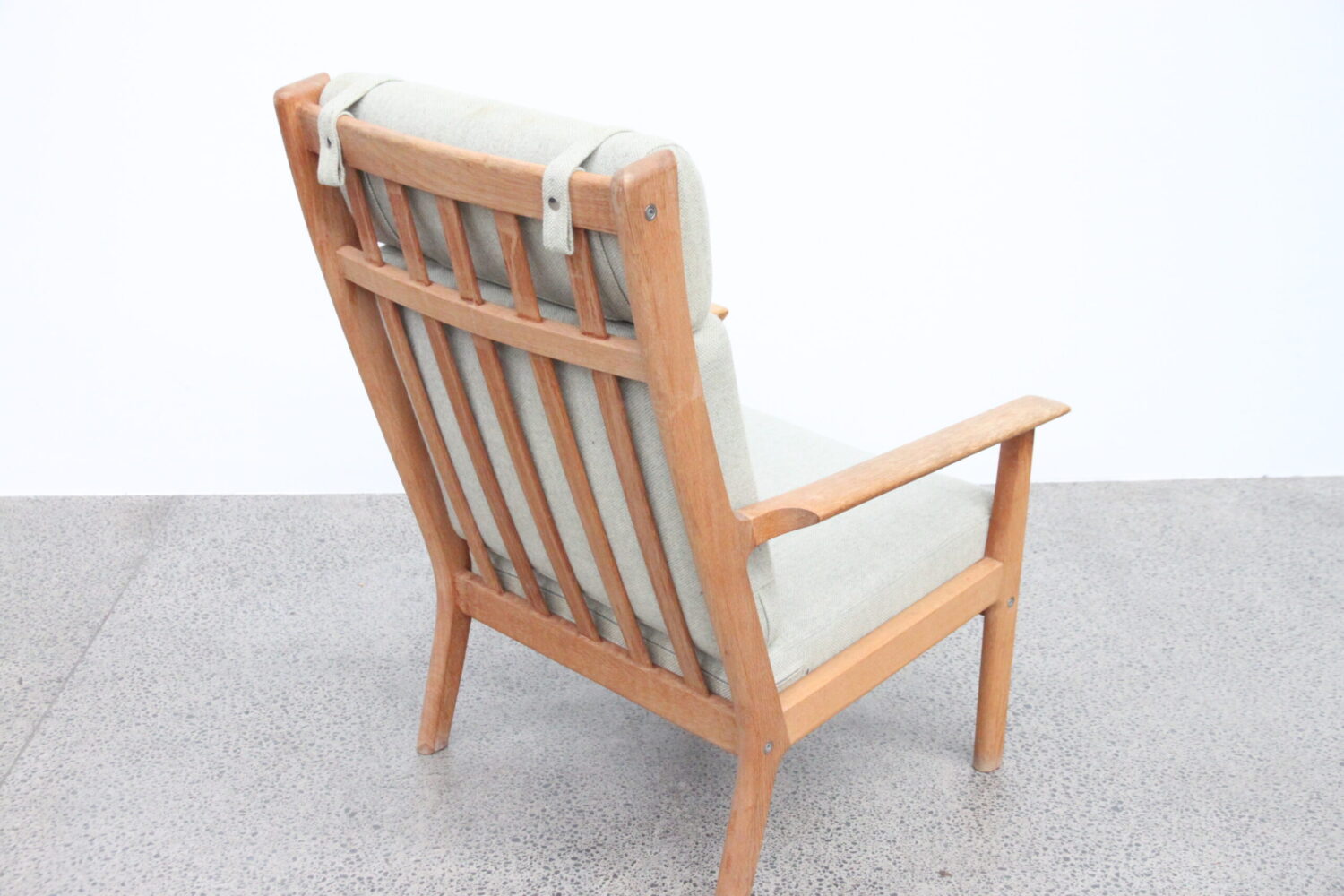 High Back Armchair by Hans Wegner