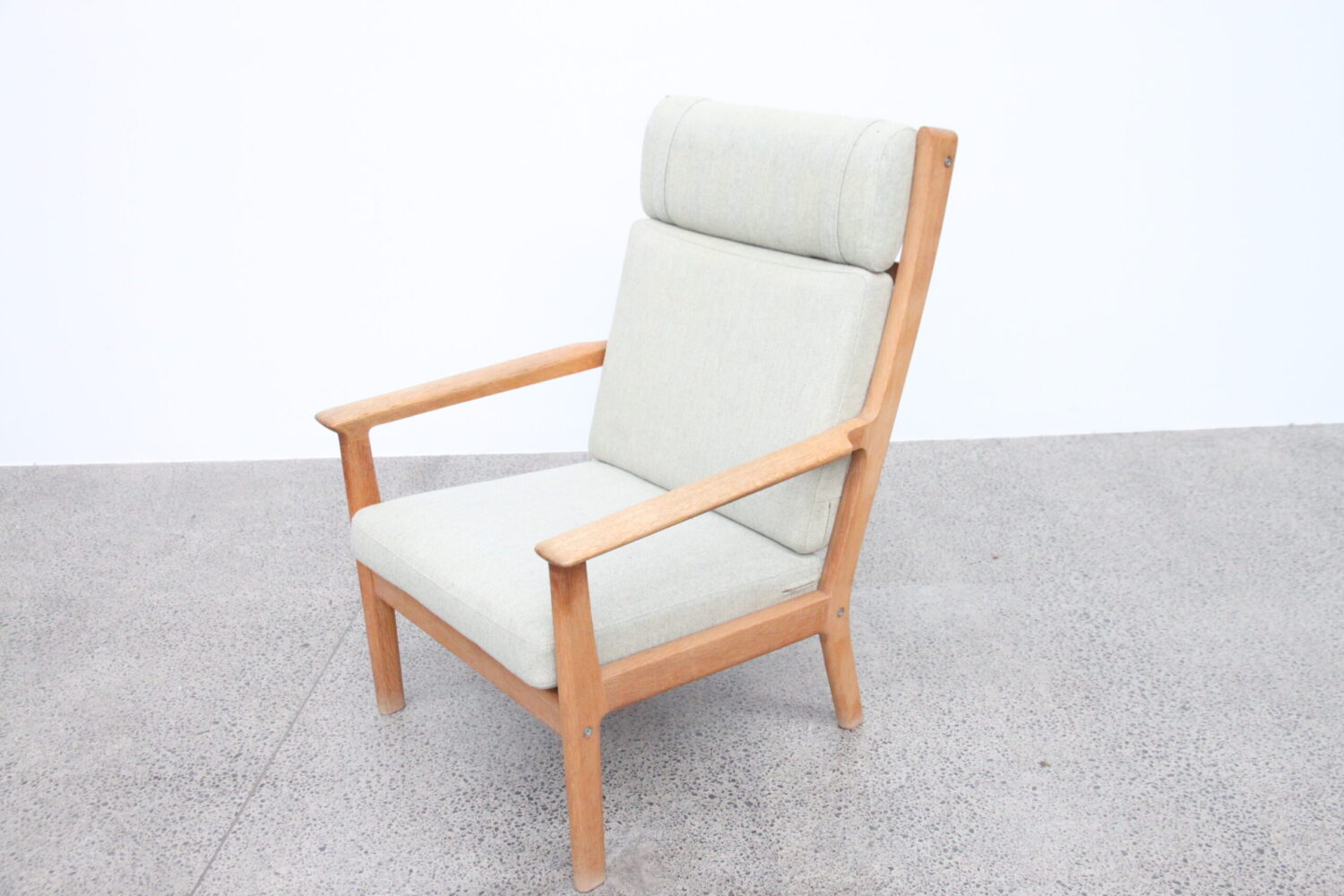 High Back Armchair by Hans Wegner