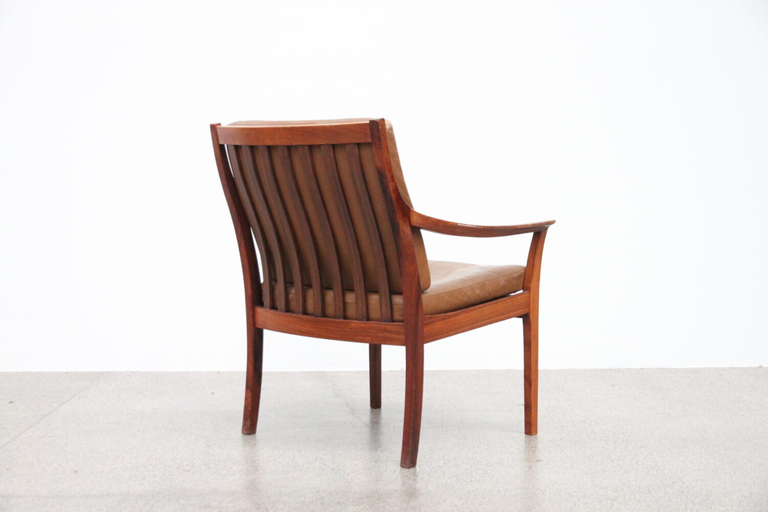 Danish Chair by Torbjorn Afdal in Leather