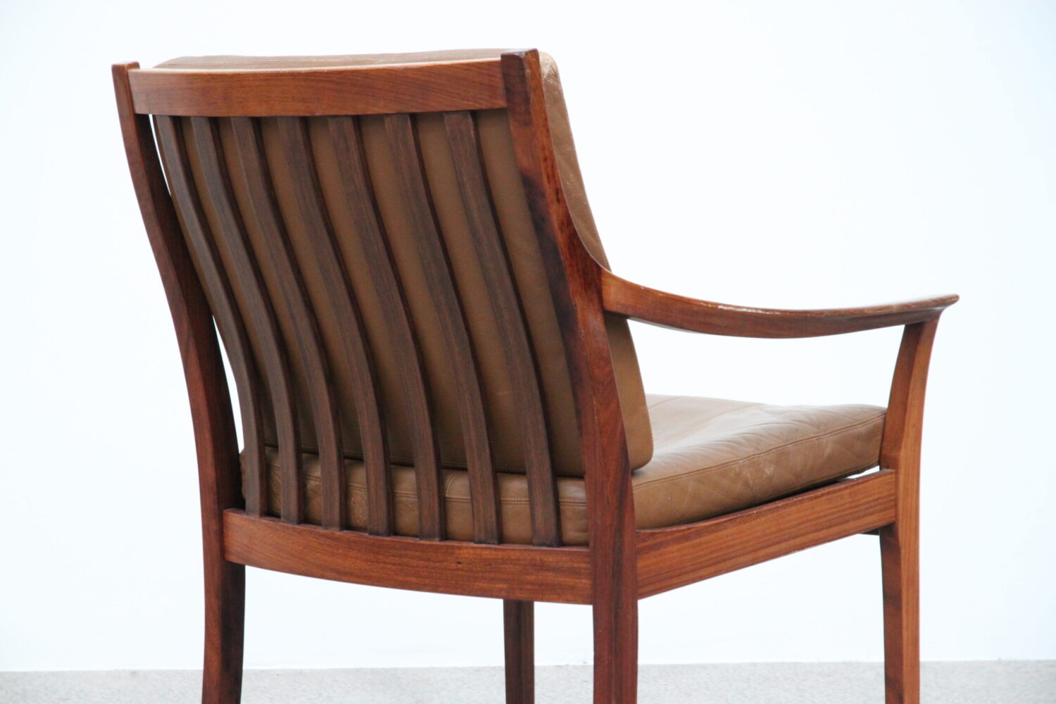 Danish Chair by Torbjorn Afdal in Leather