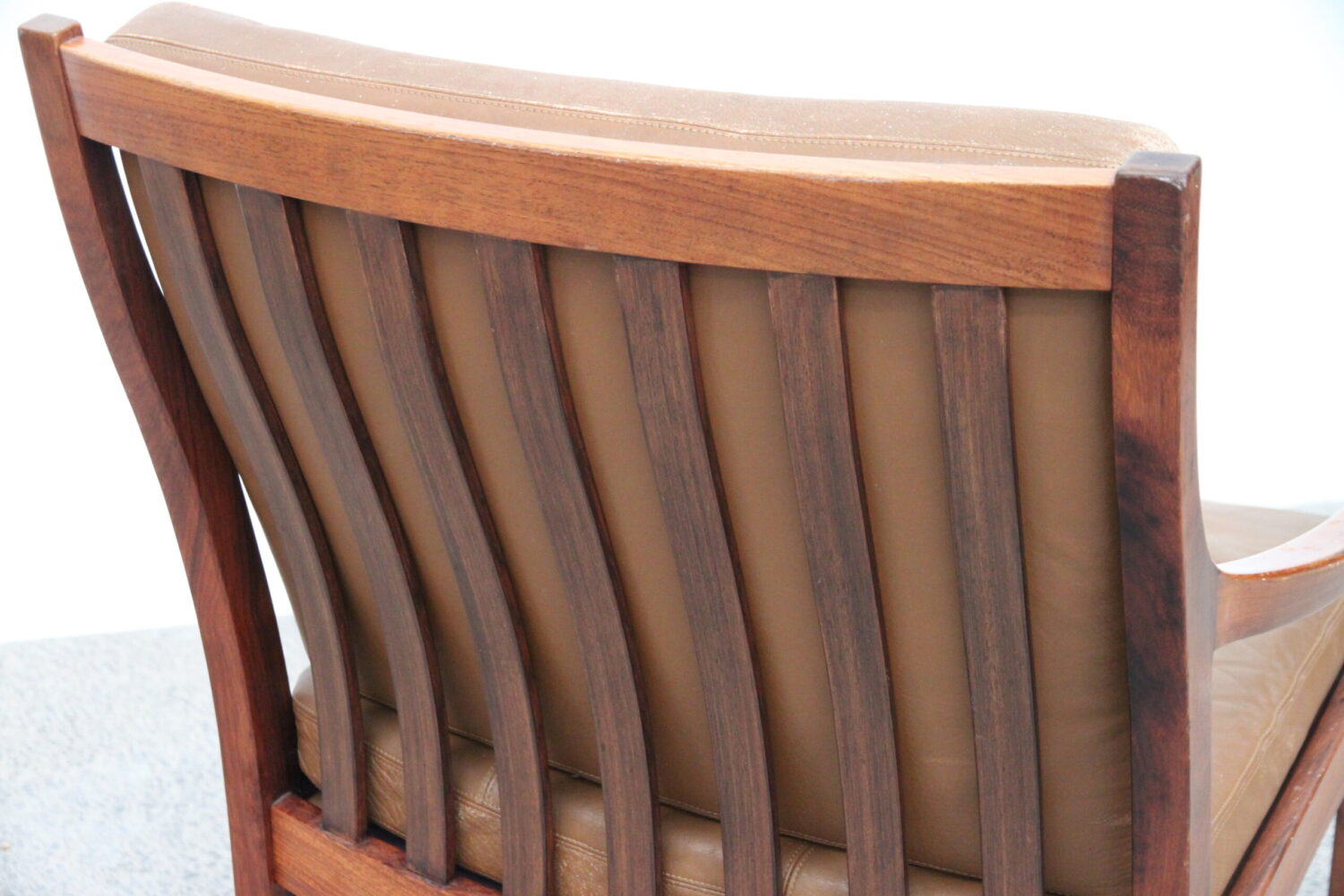 Danish Chair by Torbjorn Afdal in Leather