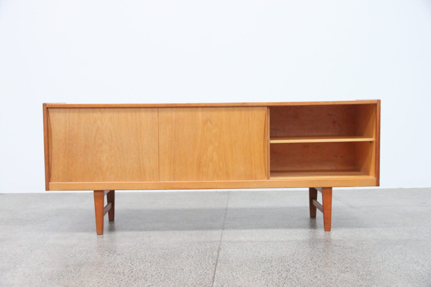 Danish Oak Sideboard by Erik Wortz