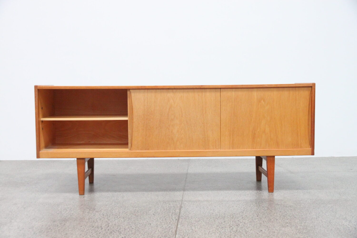 Danish Oak Sideboard by Erik Wortz