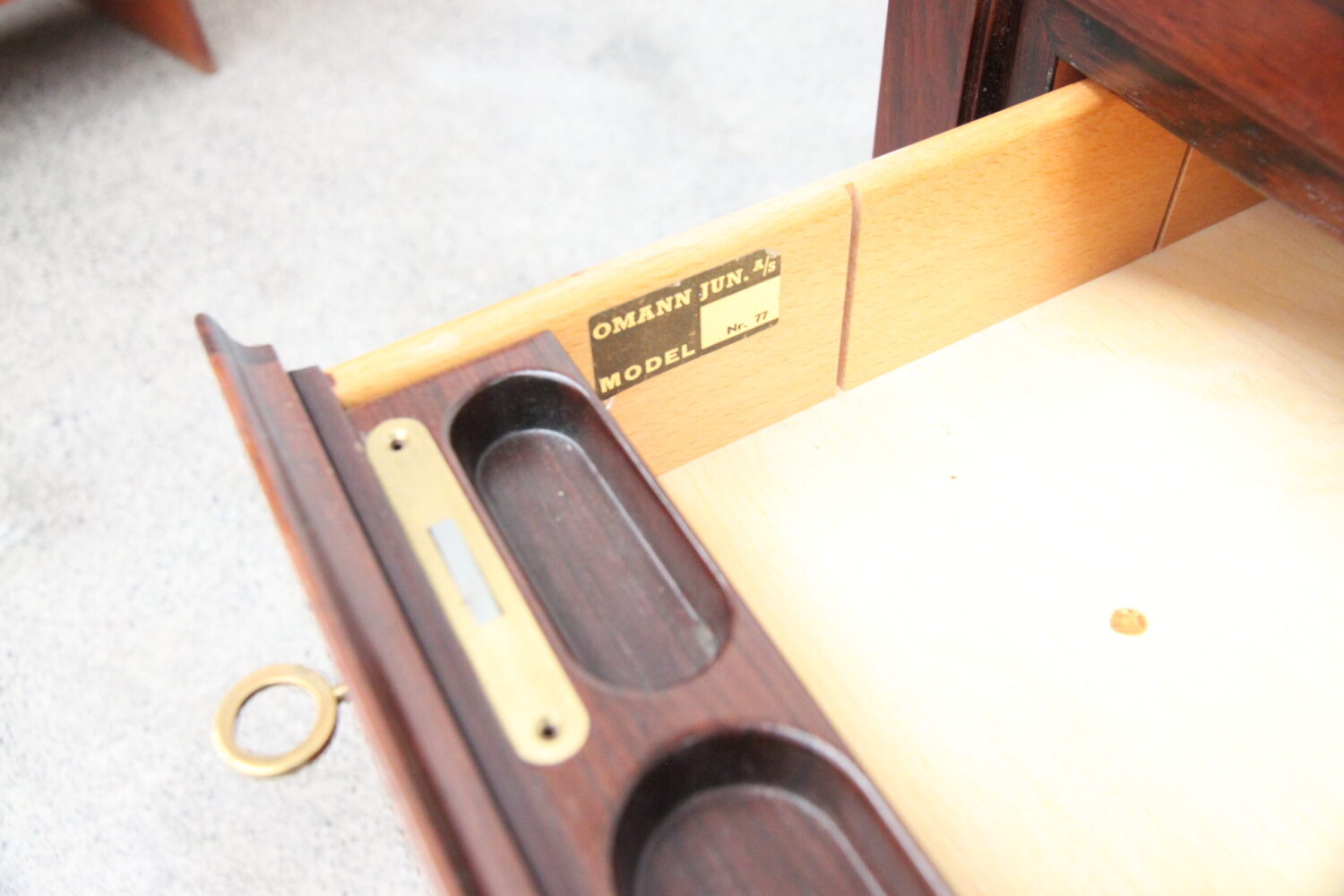 Desk by Gunni Omann model #77