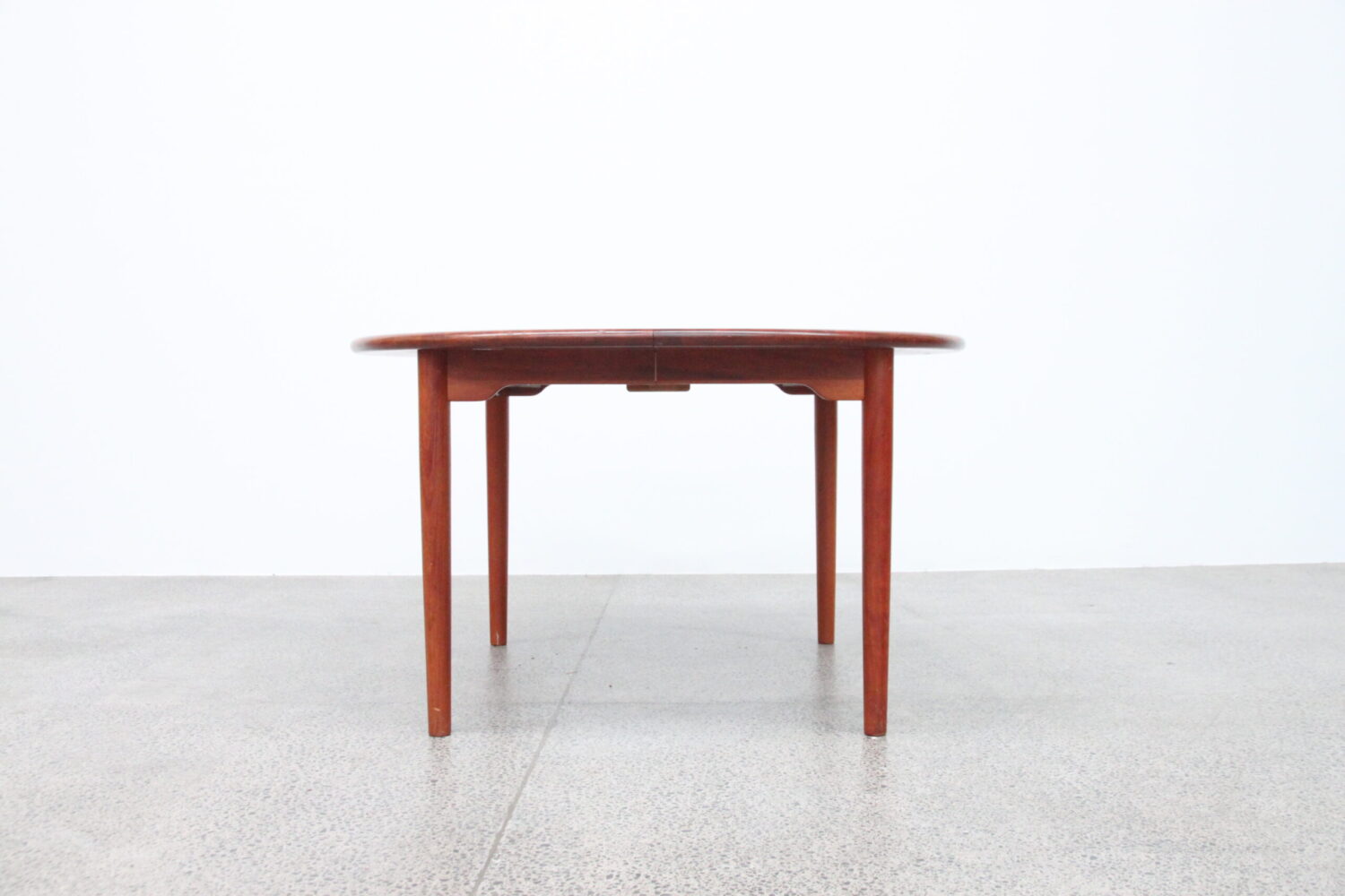 Large Solid Teak Banquet Table With X4 extensions